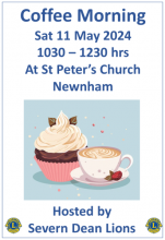 Coffee Morning on 11th May 2024
